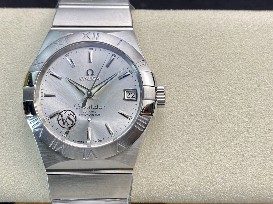 ModernLook CBD Factory Omega Constellation 38mm Steel Silver Dial (123.10.38.21.02.001) 1:1 Super Clone – DD8500 Movement 310